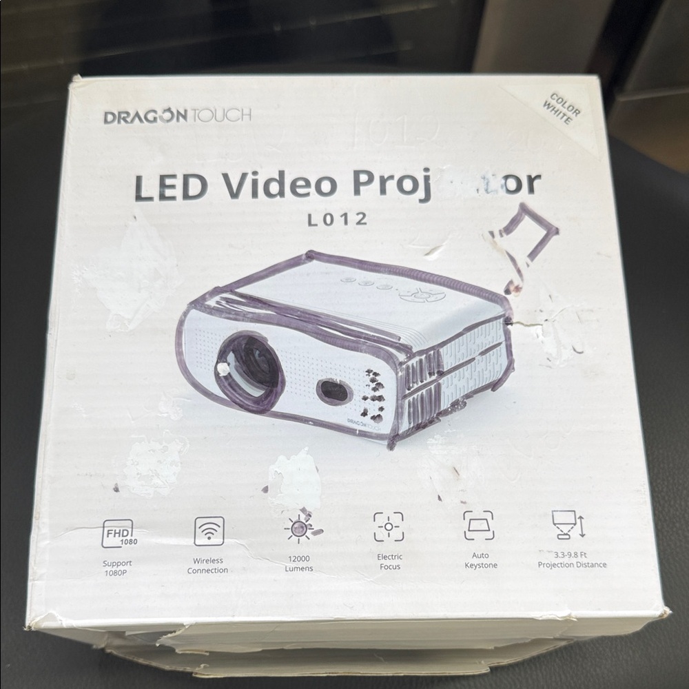 White LED Media Streamer